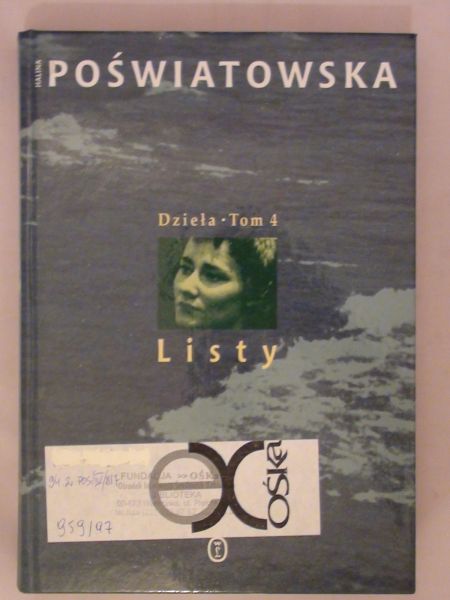 Dzieła Tom IV Listy