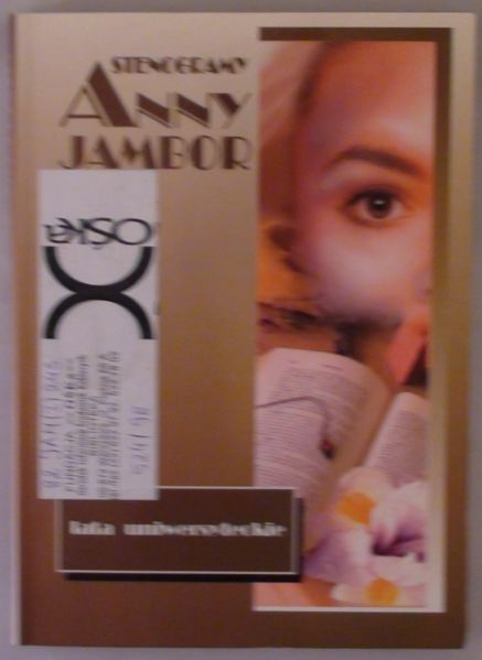 Bieroński Kazimierz - Stenogramy Anny Jambor. Lata uniwersyteckie