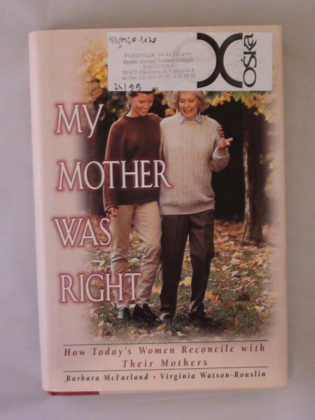 Watson-Rouslin Virginia - My mother was right