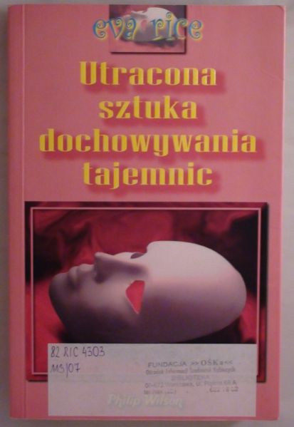 Utracona sztuka dochowywania tajemnic