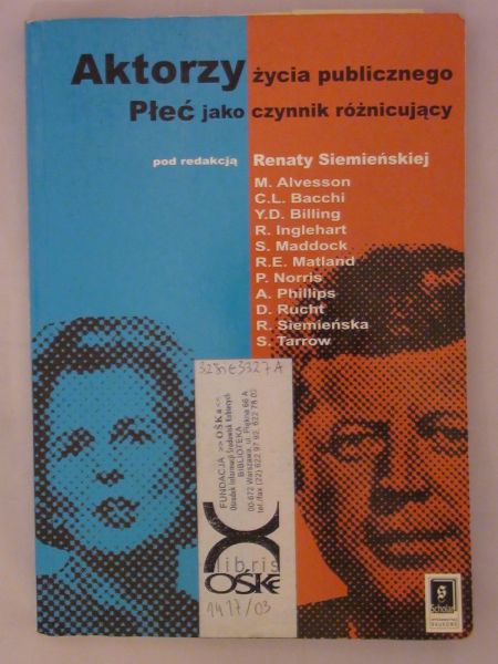 Aktorzy życia publicznego