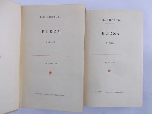 Erenburg Ilia - Burza, Tom I-II