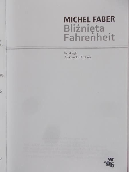 Faber Michel - Bliźnięta Fahrenheit