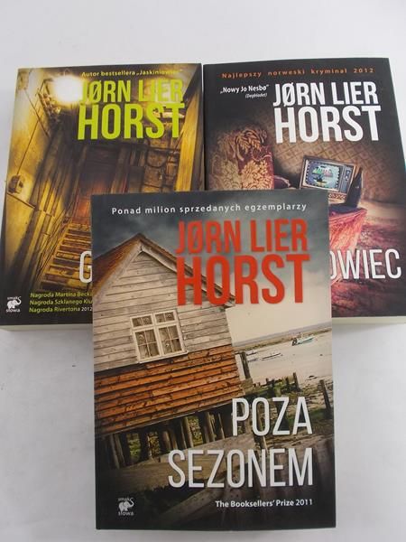 Horst Jorn Lier - Zestaw 3 książek