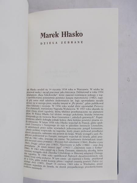 Hłasko Marek - Dzieła zebrane