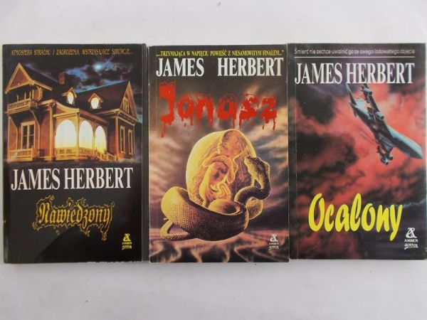 Herbert James - Zestaw 3 książek