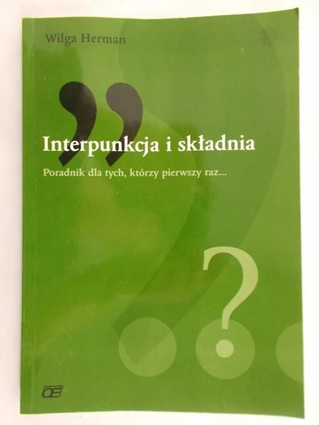 Herman Wilga  - Interpunkcja i składnia