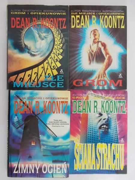 Koontz Dean R. - Ściana strachu/Grom/Złe miejsce/Zimny ogień