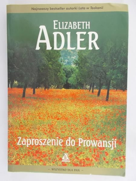 Adler Elizabeth - Zaproszenie do Prowansji