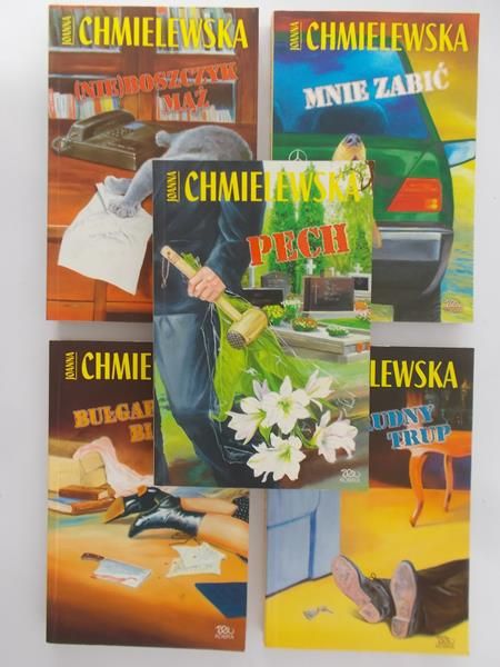 Chmielewska Joanna  - Pech, Bułgarski bloczek, Trudny trup, (Nie)boszczyk mąż, Mnie zabić