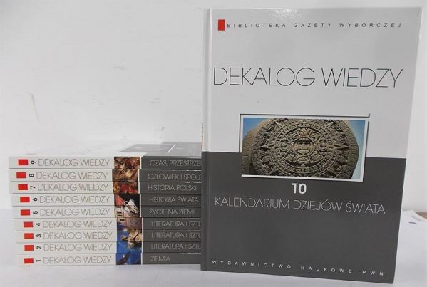Dekalog Wiedzy, 10 tomów
