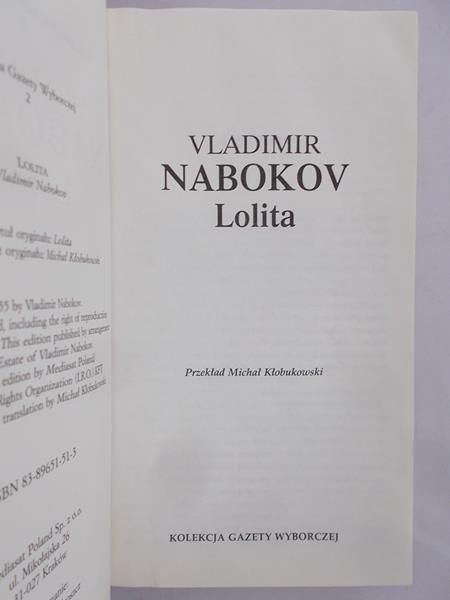 Nabokov Vladimir - Lolita