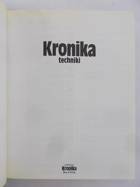Michalik Marian B. (oprac.) - Kronika techniki