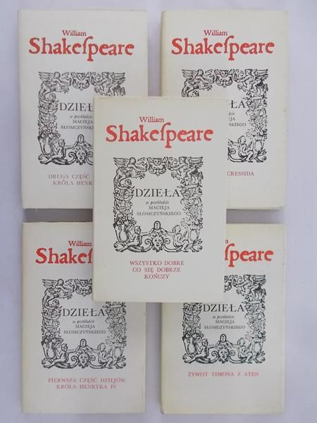 Shakespeare William - Dzieła, Tom I – V