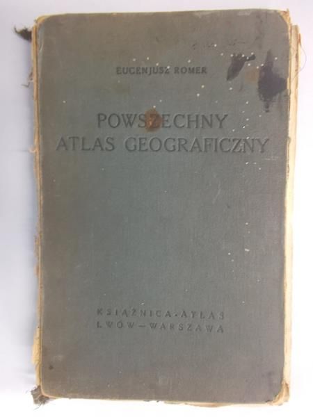 Romer Eugenjusz  - Powszechny atlas geograficzny, 1928 r.