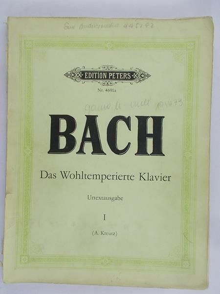 Bach J.S. - Das Wohltemperierte Klavier