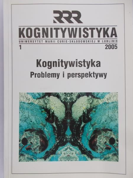 Kardela Henryk (red.) - Kognitywistyka. Problemy i perspektywy