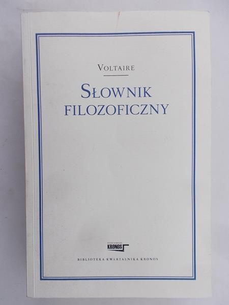 Voltaire - Słownik filozoficzny