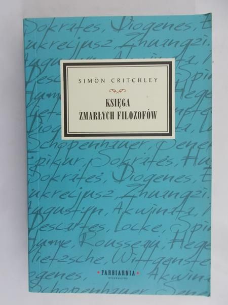 Critchley Simon - Księga zmarłych filozofów