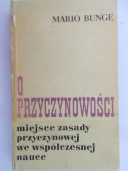 Bunge Mario - O przyczynowości