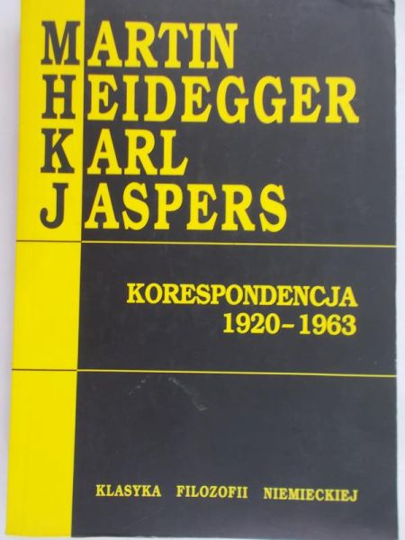 Heidegger Martin - Korespondencja 1920-1963