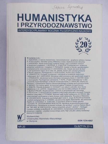 Pietraszkiewicz Elżbieta (red.) - Humanistyka i przyrodoznawstwo