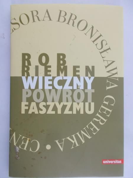 Riemen Rob - Wieczny powrót faszyzmu