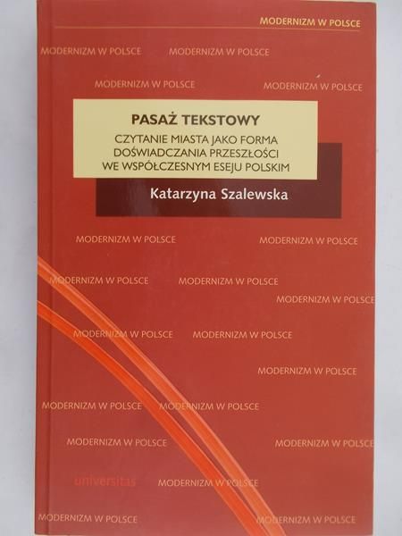 Szalewska Katarzyna - Pasaż tekstowy