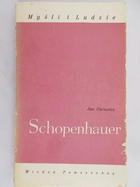 Garewicz Jan - Schopenhauer