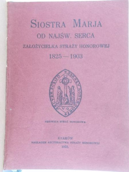 Korzonkiewicz Jan - Siostra Marja od najśw. serca, 1932 r.