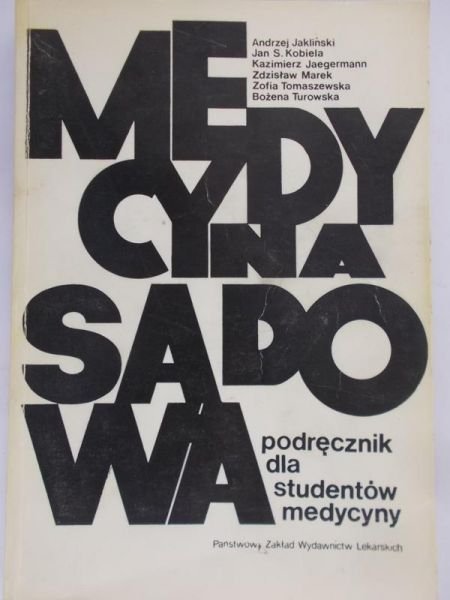 Jakliński Andrzej - Medycyna Sądowa