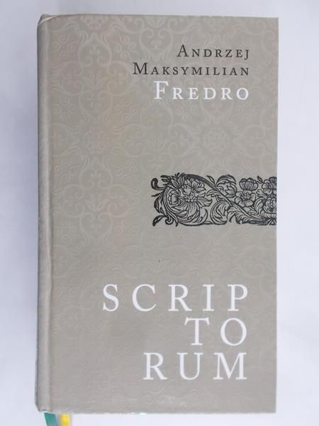 Fredro Andrzej Maksymilian - Scriptorum