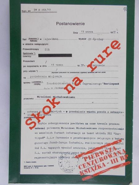 Michałowski Witold - Skok na rurę