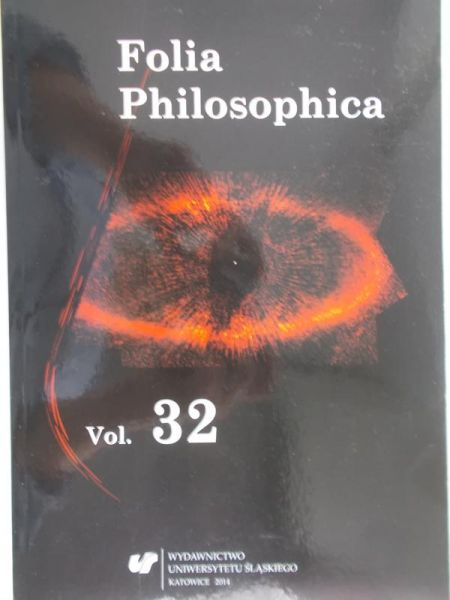Łaciak Piotr (red.) - Folia Philosophica, Tom 32