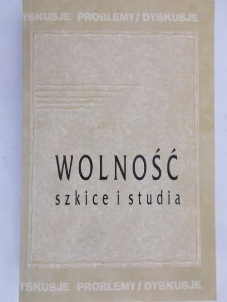 Orlik Piotr - wolność szkice i studia