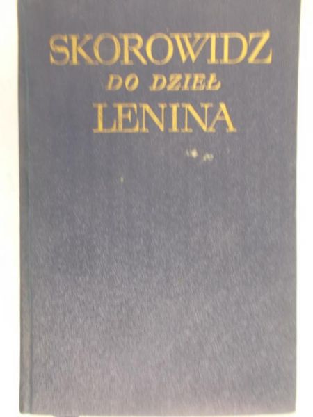 Włodzimierz Lenin - Skorowidz do dzieł lenina