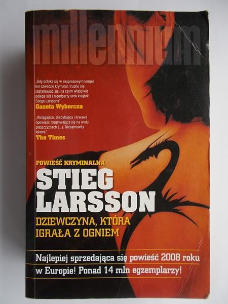 Larsson Stieg - Dziewczyna, która igrała z ogniem