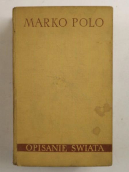 Polo Marco - Opisanie świata