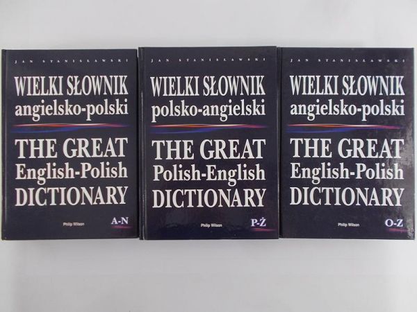Wilson Philip- Wielki słownik angielsko-polski,  3 tomy