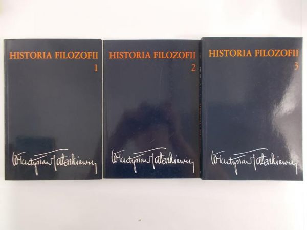 Tatarkiewicz Władysław - Historia filozofii, t. I- III