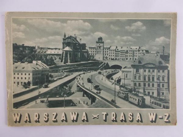 Warszawa. Trasa W-Z, 1949 r.