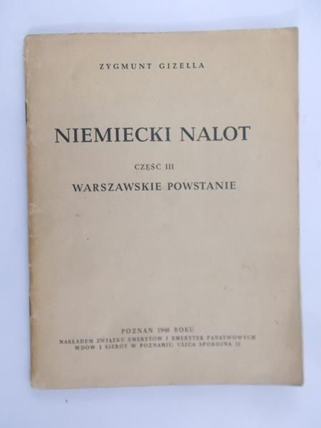 Gizella Zygmunt - Niemiecki nalot, 1946 r.