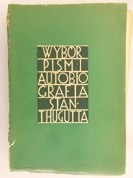 Wybór pism i autobiografia Stanisława Thugutta, 1939 r.