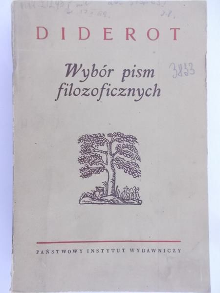 Diderot - Wybór pism filozoficznych