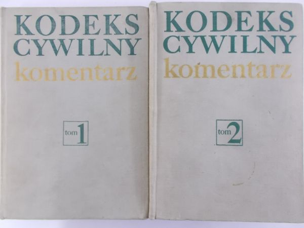 Błahuta Franciszek (opr.) - Kodeks Cywilny Tom 1,2