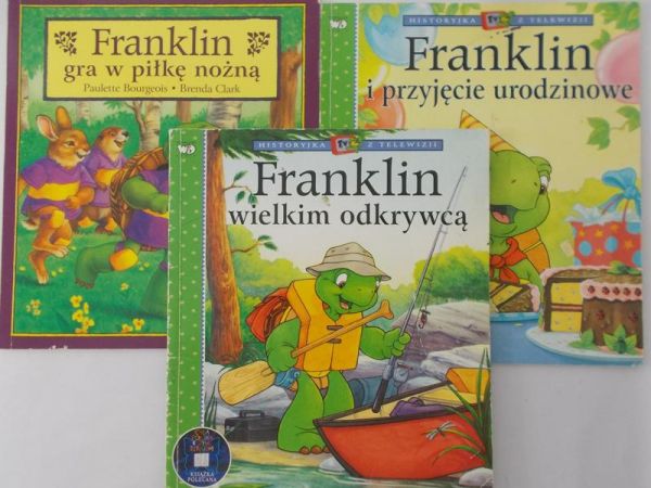 Bourgeois Paulette - Franklin (zestaw 3 książek)