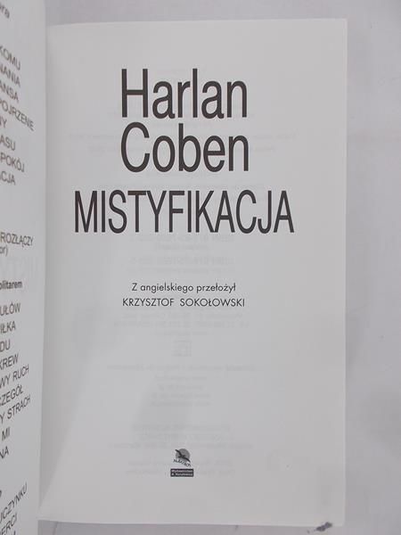Coben Harlan - Mistyfikacja