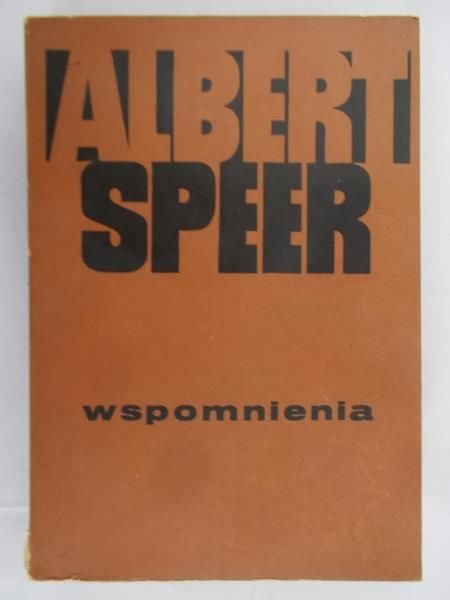 Speer Albert - Wspomnienia