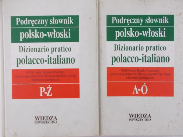 Meisels Wojciech - Podręczny słownik polsko-włoski, t. I i II