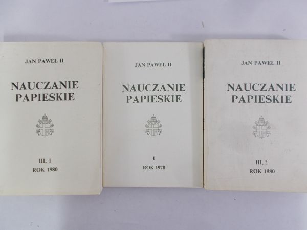 Jan Paweł II   Nauczanie papieskie, T. I, III cz. 1, 2